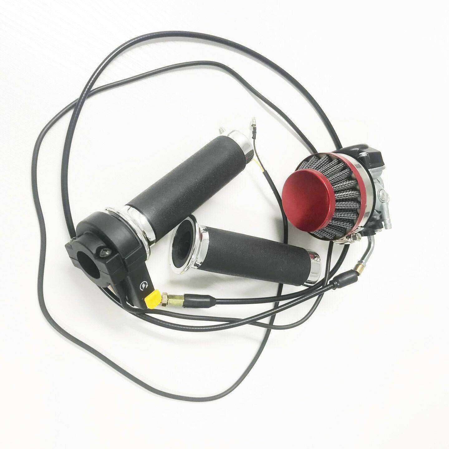 CNS High Performance Adjustable Carburetor for 49CC 66CC 80CC Engine Kits - TDRMOTO