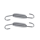 2 Pcs 50mm Motorcycle Exhaust Pipe System Muffler Coil Spring - TDRMOTO
