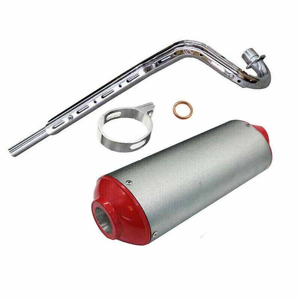 28mm Exhaust +  Muffler For Dirt Bike 50cc 110cc 125cc 150cc Quad ATV Dirt Bike - TDRMOTO