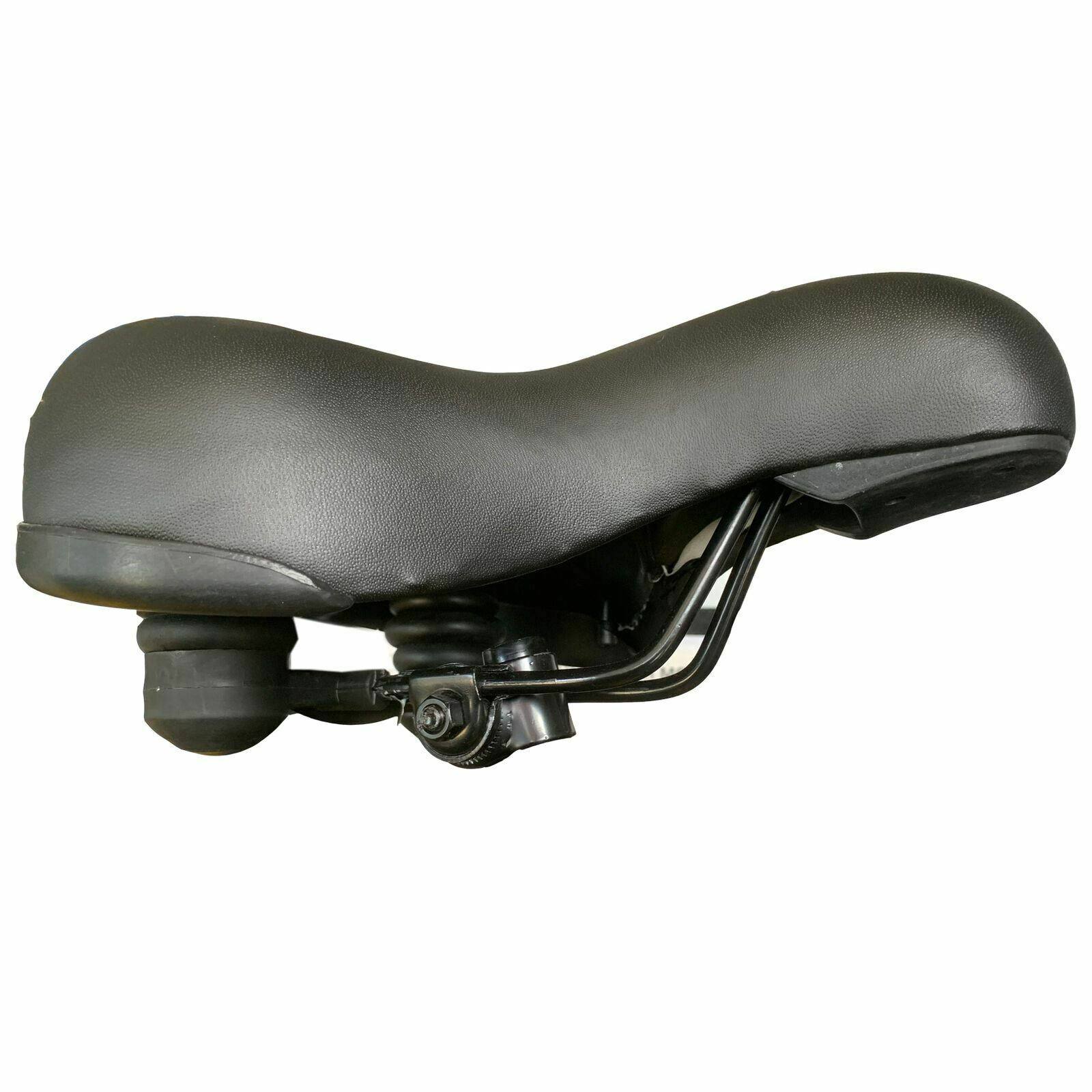 Bicycle Seat Saddle Comfy Thick Padded PU Leather Memory Foam Shock Absorption - TDRMOTO