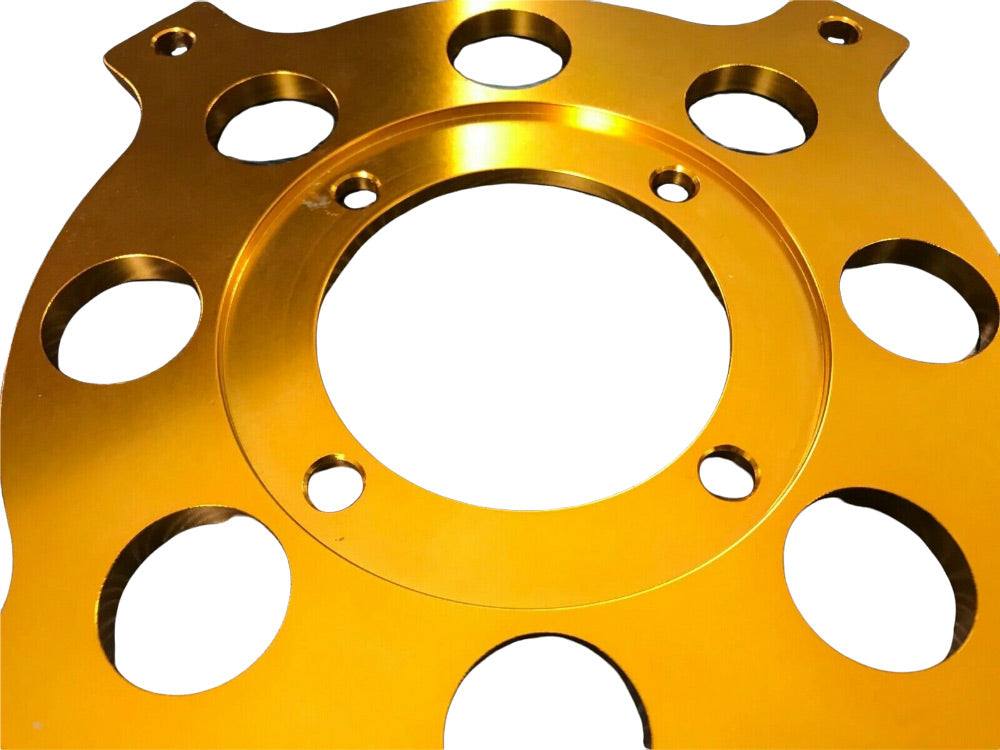 CNC Gold Wheel Hub Rim Bracket Adaptor For Mini Trail Monkey Bike Z50 Z50J - TDRMOTO