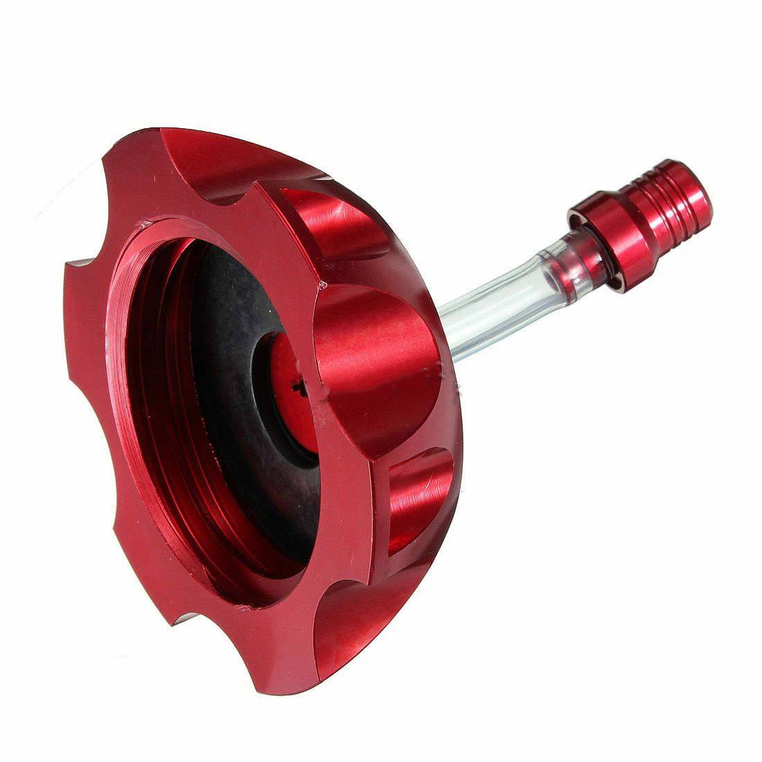 Gas Tank Cap Cover Aluminum For Stomp YCF DHZ Thumpstar Pit Dirt Bikes Red - TDRMOTO