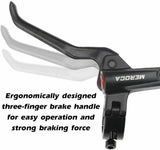 MTB Mountain Bike Hydraulic Disc Brake Levers Caliper Front Rear Set Black - TDRMOTO