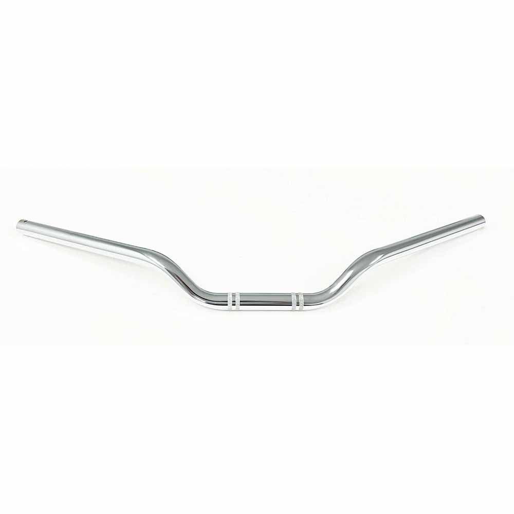 Universal 7/8" 22mm Chrome Motorcycle Drag Bars Handlebar For Honda Kawasaki - TDRMOTO