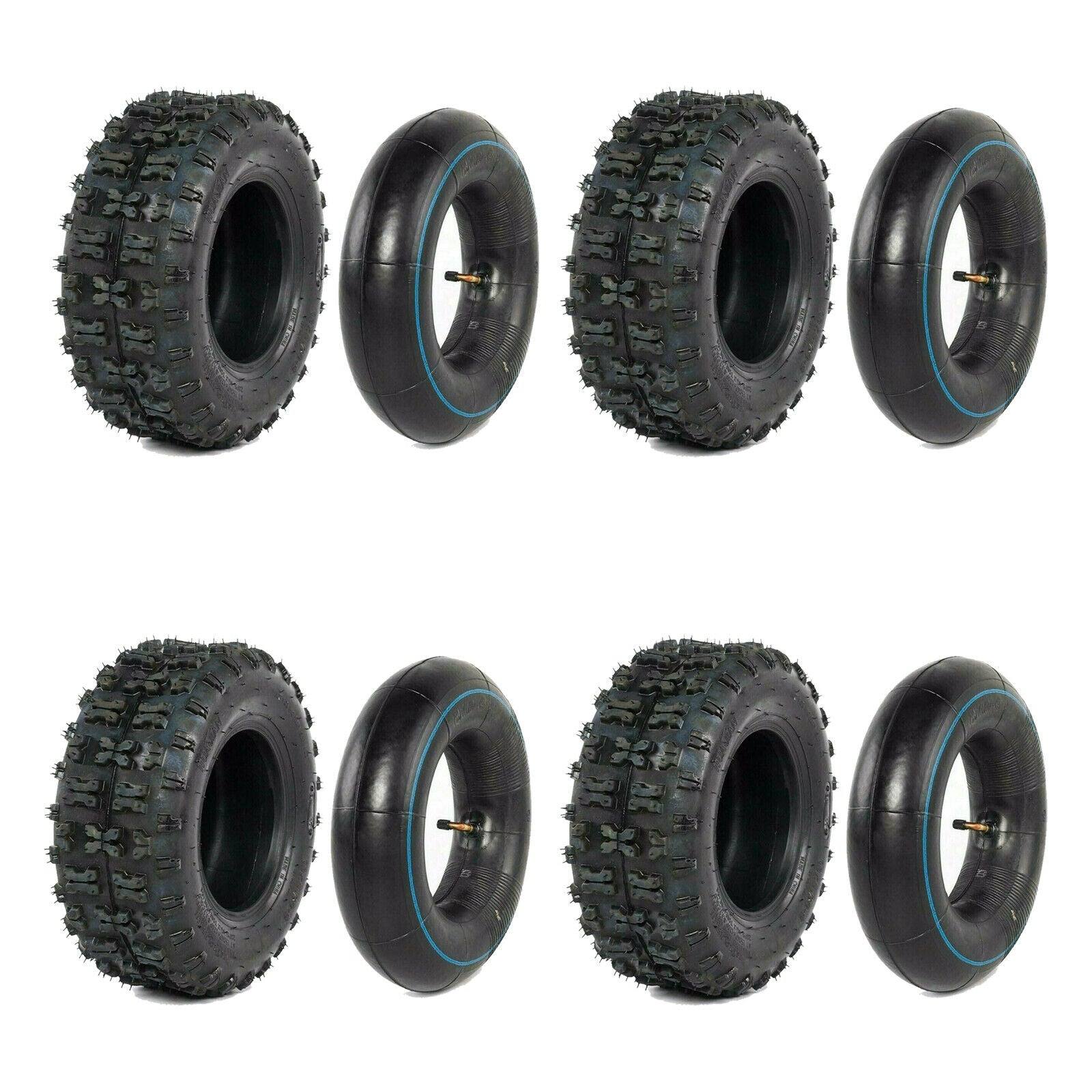 4pcs 13x5.00-6" Tyre & Tube For ATV Quad Bike Gokart Scooter Mini Buggy Mower - TDRMOTO