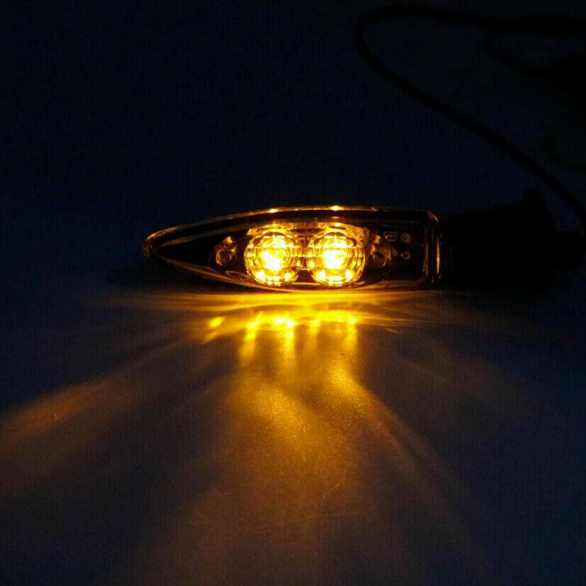 Front Rear Turn Indicator Signal LED Lights For BMW R1200GS F800GS S1000RR F800R - TDRMOTO