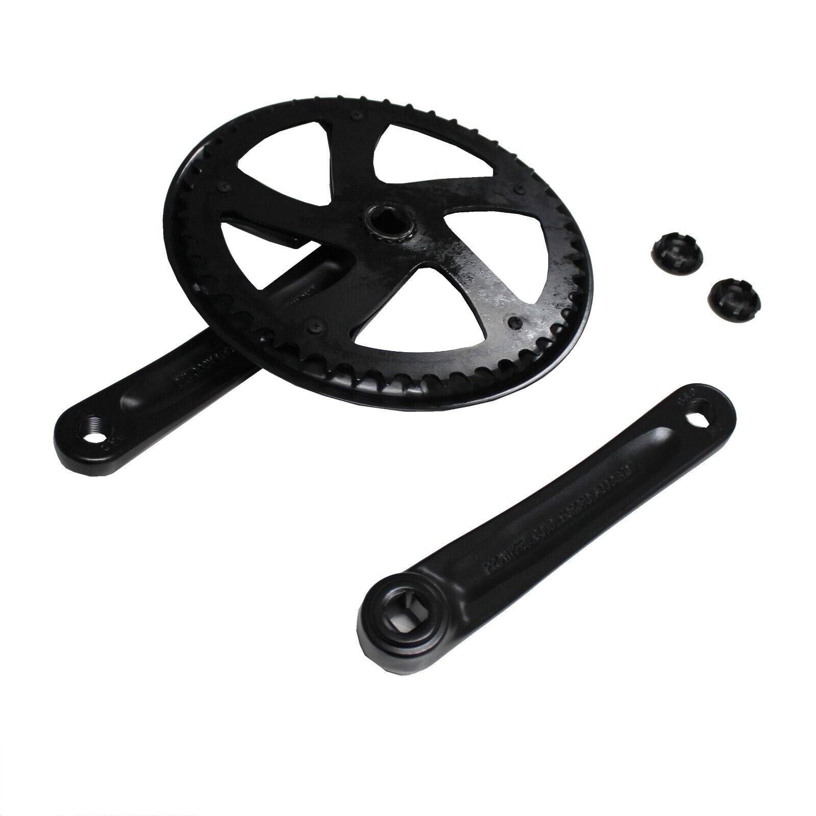Prowheel Single Speed Crankset 48T 170mm Crank Arm Square - TDRMOTO