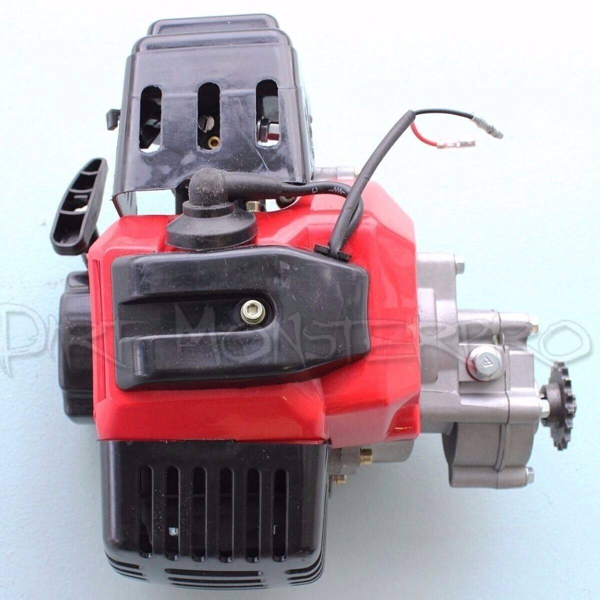 2 Stroke Pull Start Engine for Petrol Scooter Mini 49cc Pocket Rocket Bike Motor - TDRMOTO