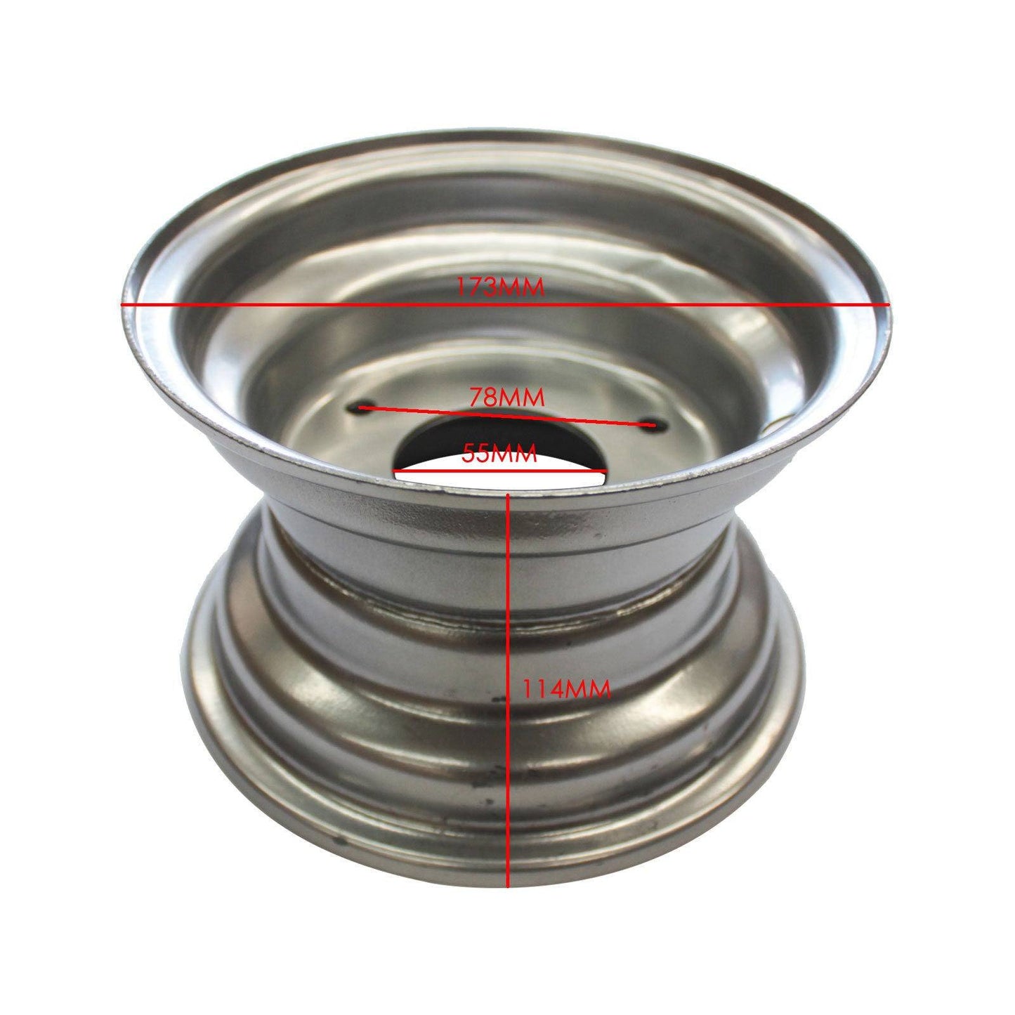 6" Inch Front Rear Wheel Rim for ATV Quad Bike Dune Buggy Ride on Mowers Go Kart - TDRMOTO