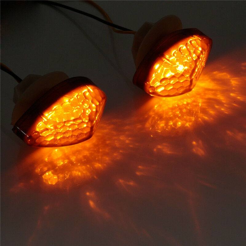 2pcs LED Flush Mount Signal Indicators Light Blinker Honda Dirt bike motorcycle - TDRMOTO