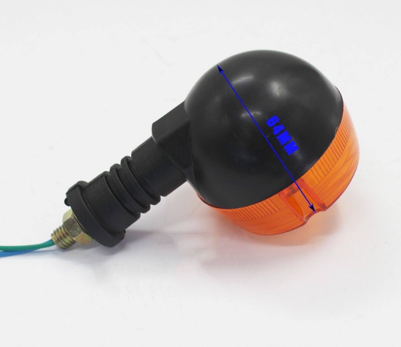 4x 12V Classic Motorcycle Bike Blinkers Turn Signal Indicator Light Amber - TDRMOTO