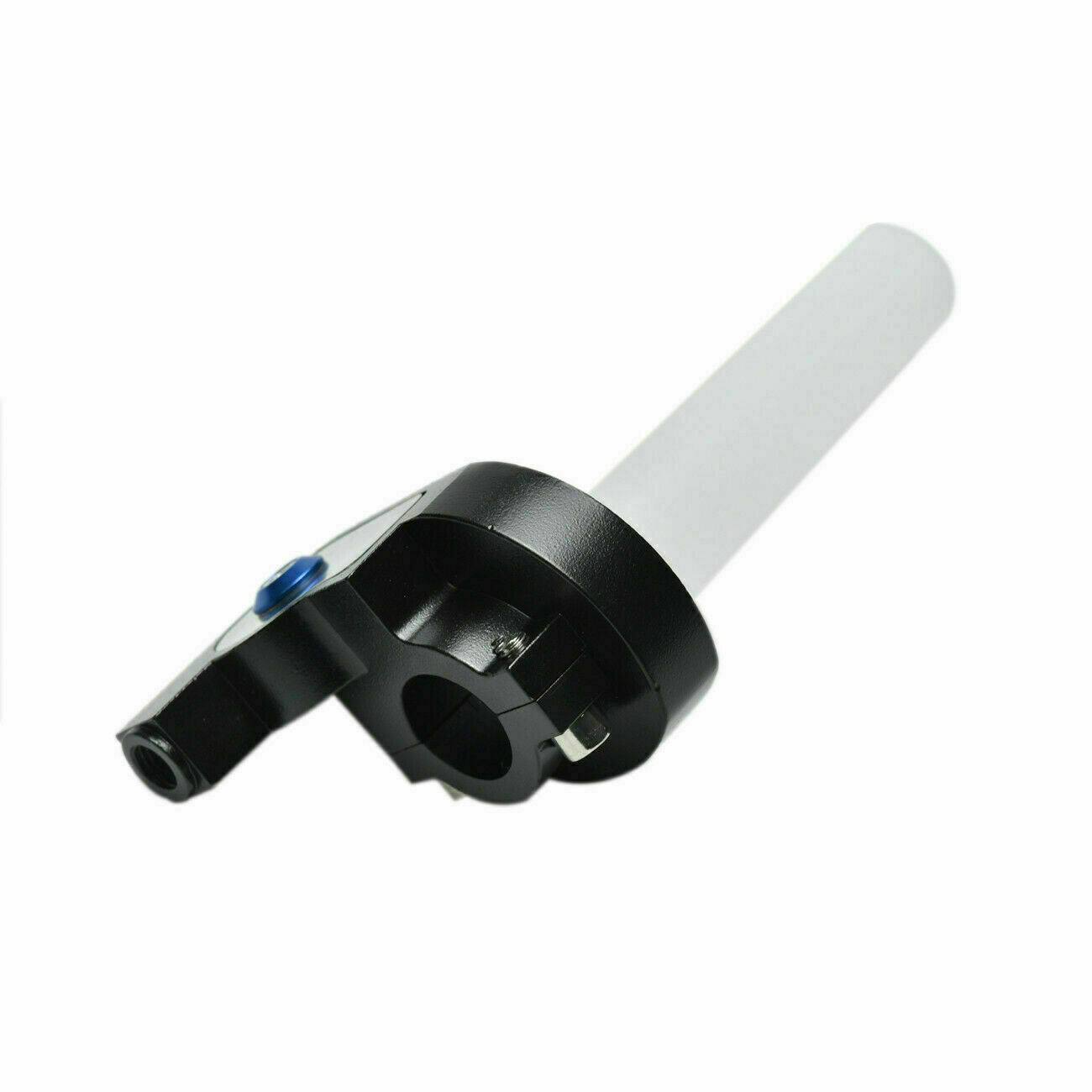 Twist Throttle + Red Rubber Hand Grips For Dirt Bike Motocross Off Road Motorcycle - TDRMOTO