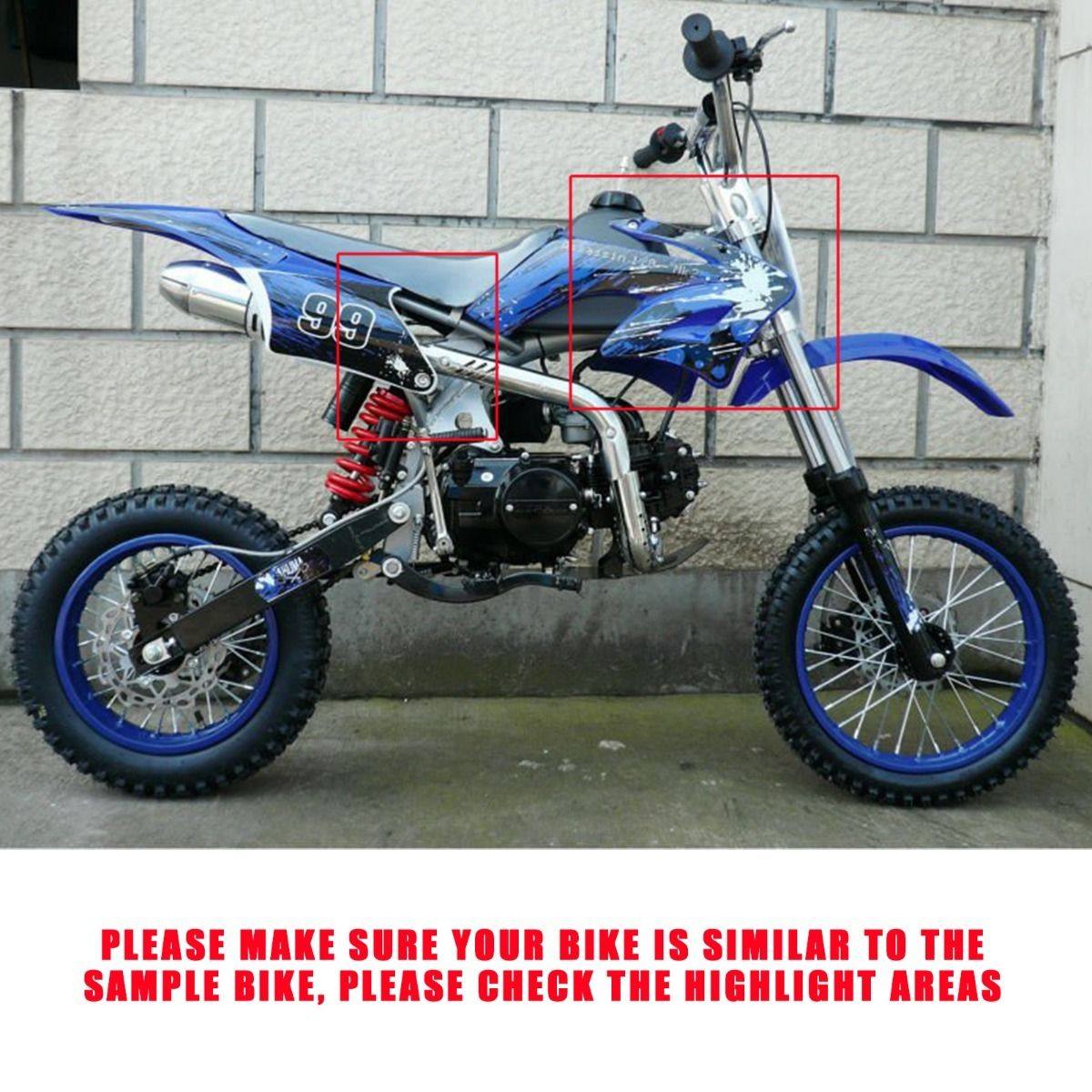 For Apollo Foam Seat 110 125cc 150cc Thumpstar Atomik Orion Dirt Pit Bike Black - TDRMOTO