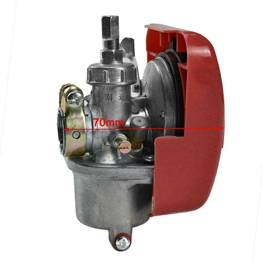 Carburetor Carby 2 Stroke 49cc 66cc 70cc 80cc Motorized Push Bike RED - TDRMOTO