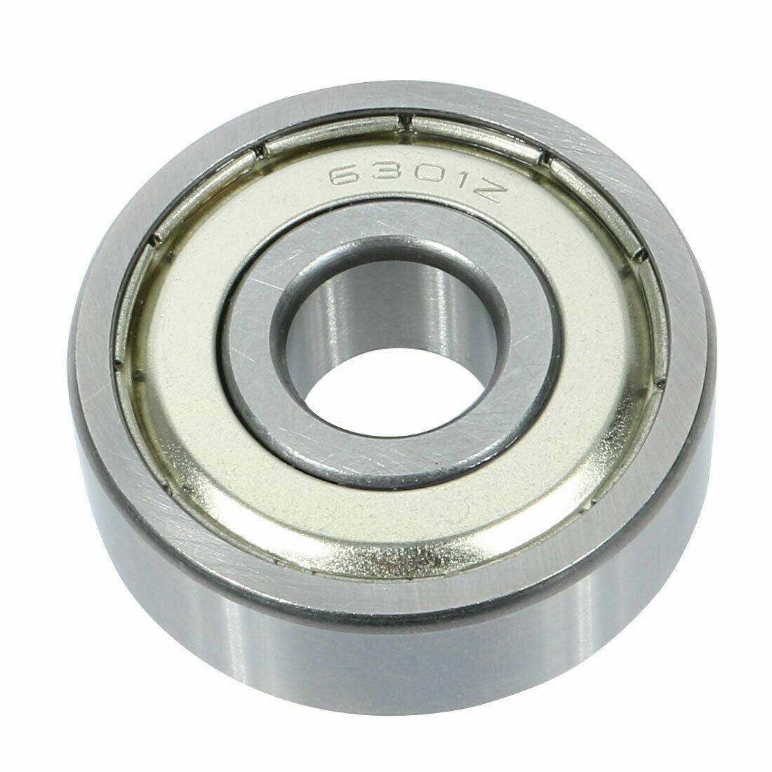 6301Z Bearing Steel rim 12mm axle wheel Bearings Sealed 37mm x 12mm X 12mm - TDRMOTO