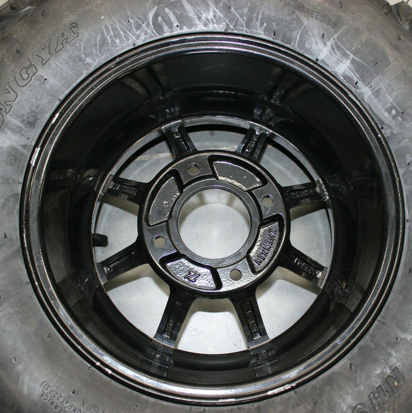 25X10-12" Front Alloy Wheel Rim Tyre Tire For Quad Dirt Bike ATV Buggy - TDRMOTO