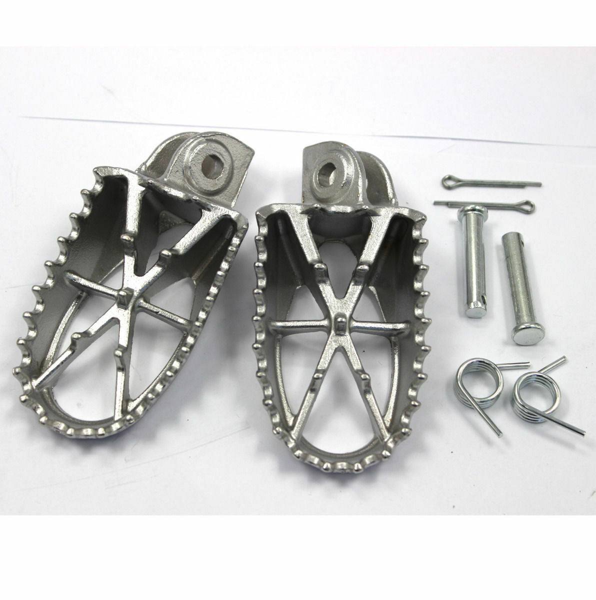 Foot Rest Pegs Steel for Dirt bike Enduro Racing 140 150 250 cc Pit Trail Bike - TDRMOTO