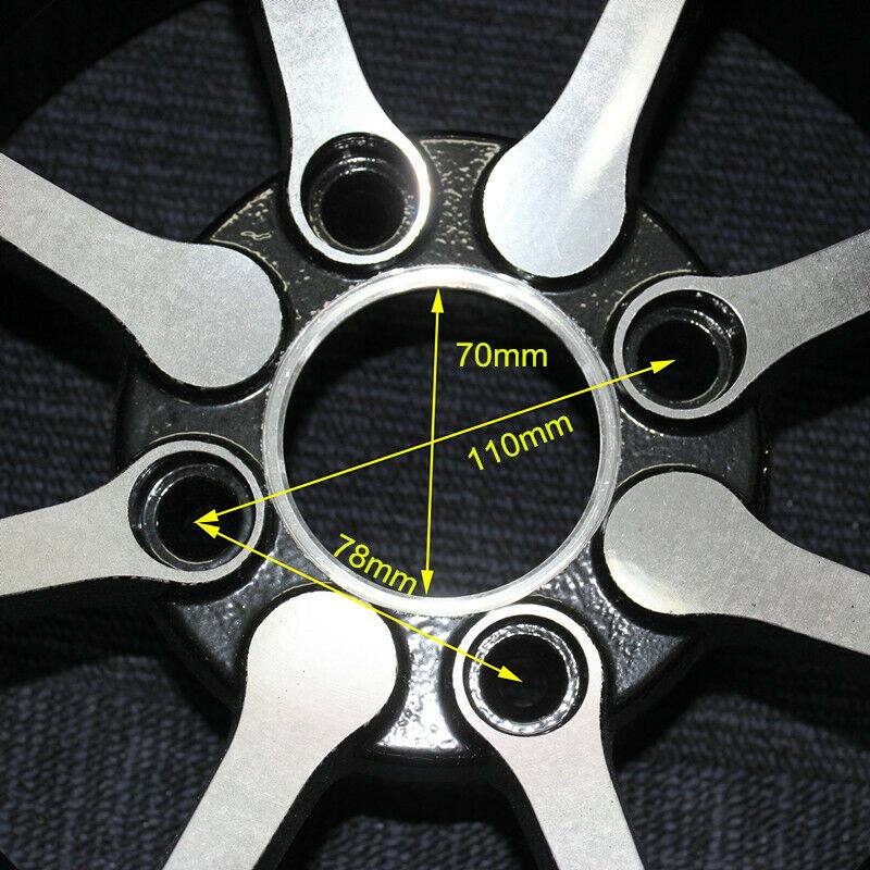 25X8-12" Front Alloy Wheel Rim Tyre Tire For Quad Dirt Bike ATV Buggy - TDRMOTO