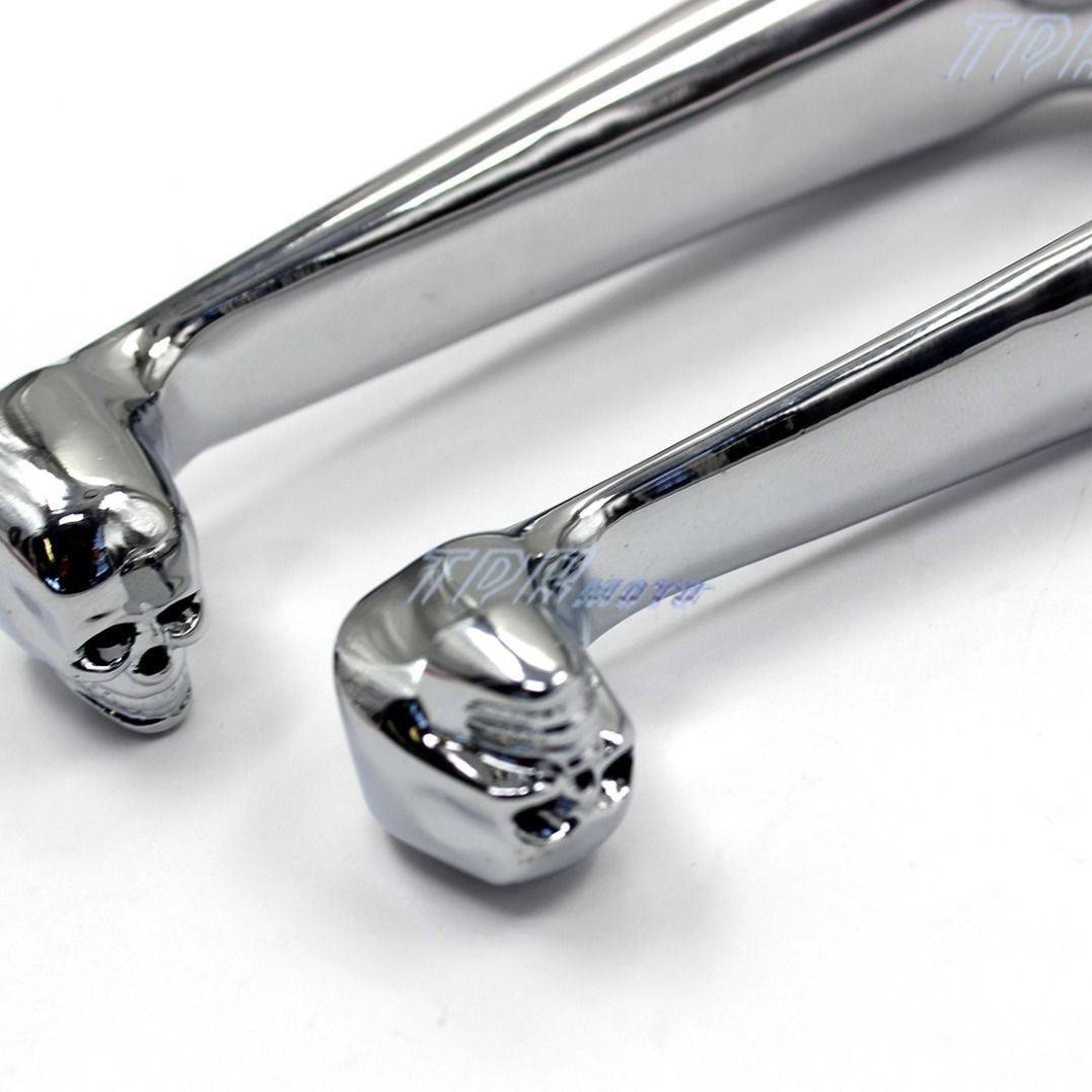 Clutch Brake Chrome Lever Levers for Harley Davidson Softail Sportster Dyna - TDRMOTO