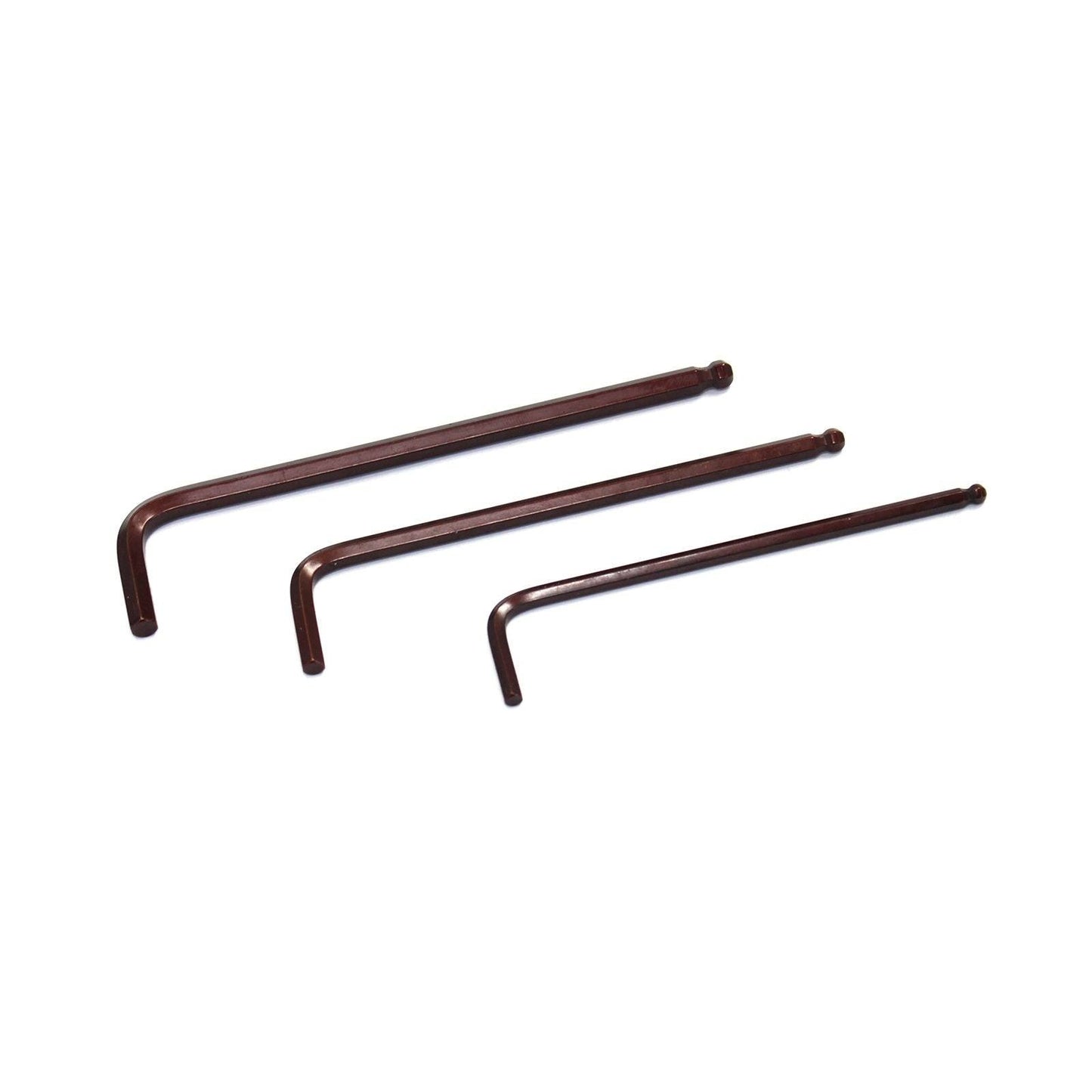 4mm / 5mm / 6mm QUALITY ALLEN BALL END LONG STEEL ARM HEX KEY KIT WRENCH METRIC - TDRMOTO