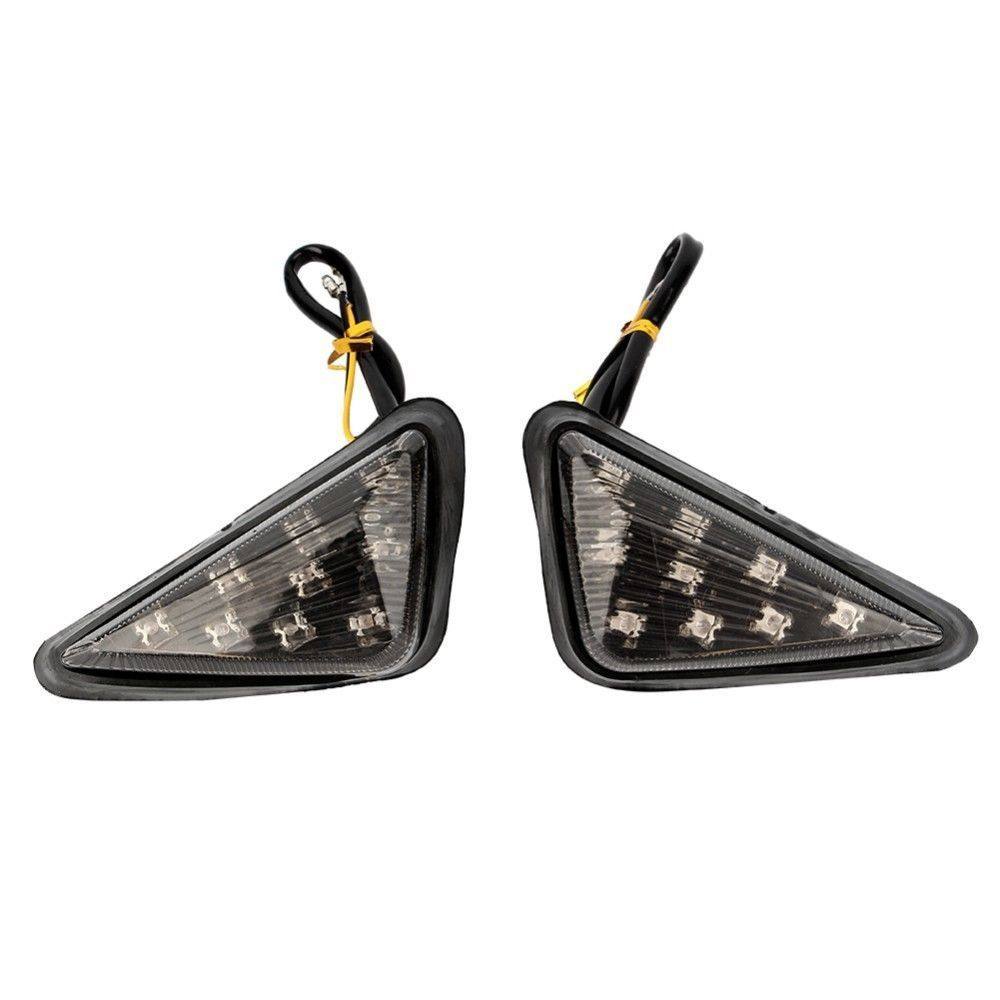 Motorcycle LED Turn Signals LED Lights Indicators Flashers For Yamaha R1 R6 R3 - TDRMOTO