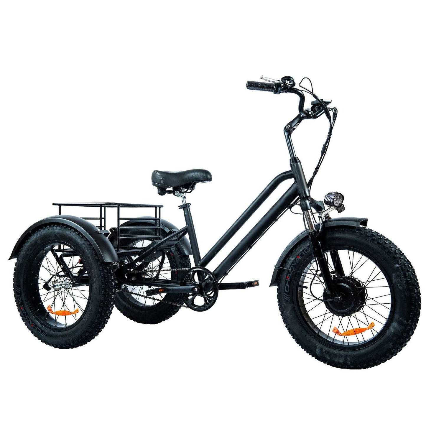 Ultra Premium Fat Tyre Electric Tricycle with 500W Motor & 48V 18Ah Long Range Battery - TDRMOTO