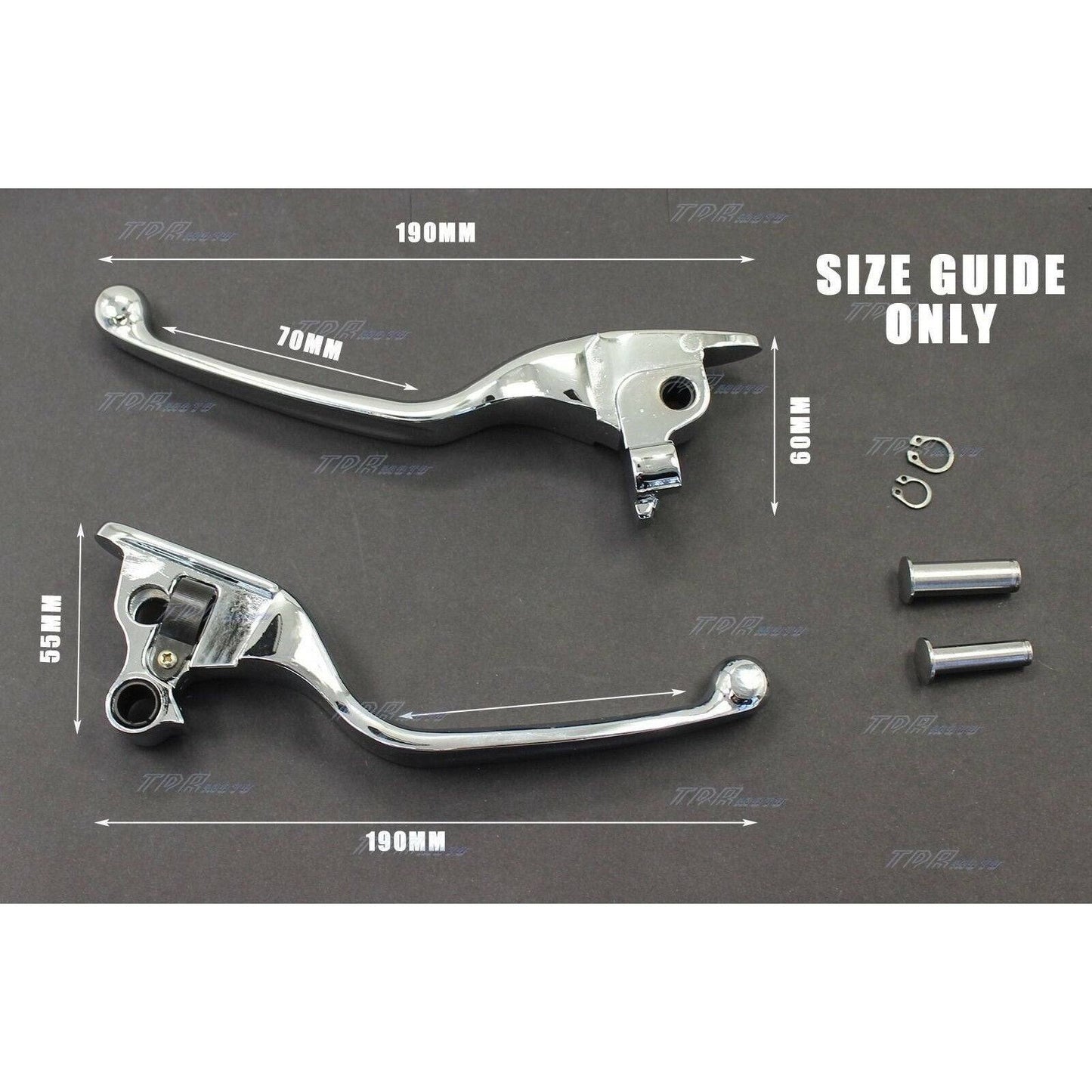 Clutch & Brake Levers For Harley Ultra Classic Electra Glide FLHTCU 2013 2012 - TDRMOTO