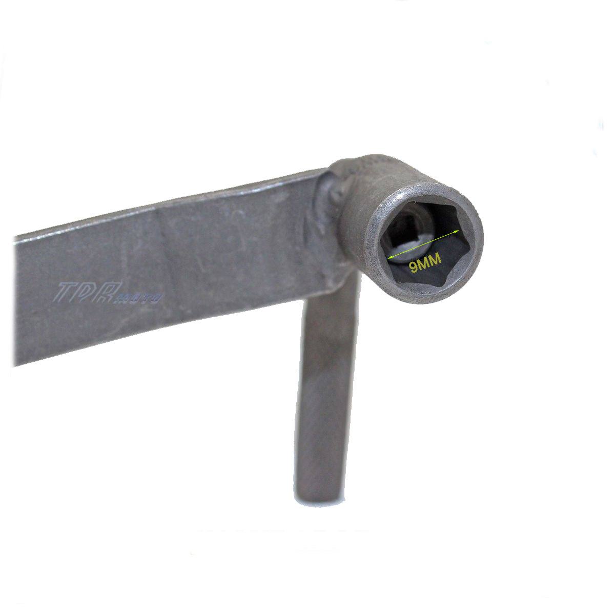 9MM Motorcycle Dirt Pit Bike ENGINE VALVE Nut ADJUSTMENT TOOL UNIVERSAL Fit - TDRMOTO