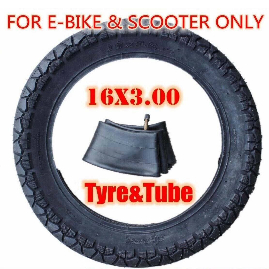 16x3.00 Tyre Tube For EBike Electric Bike Scooter - TDRMOTO