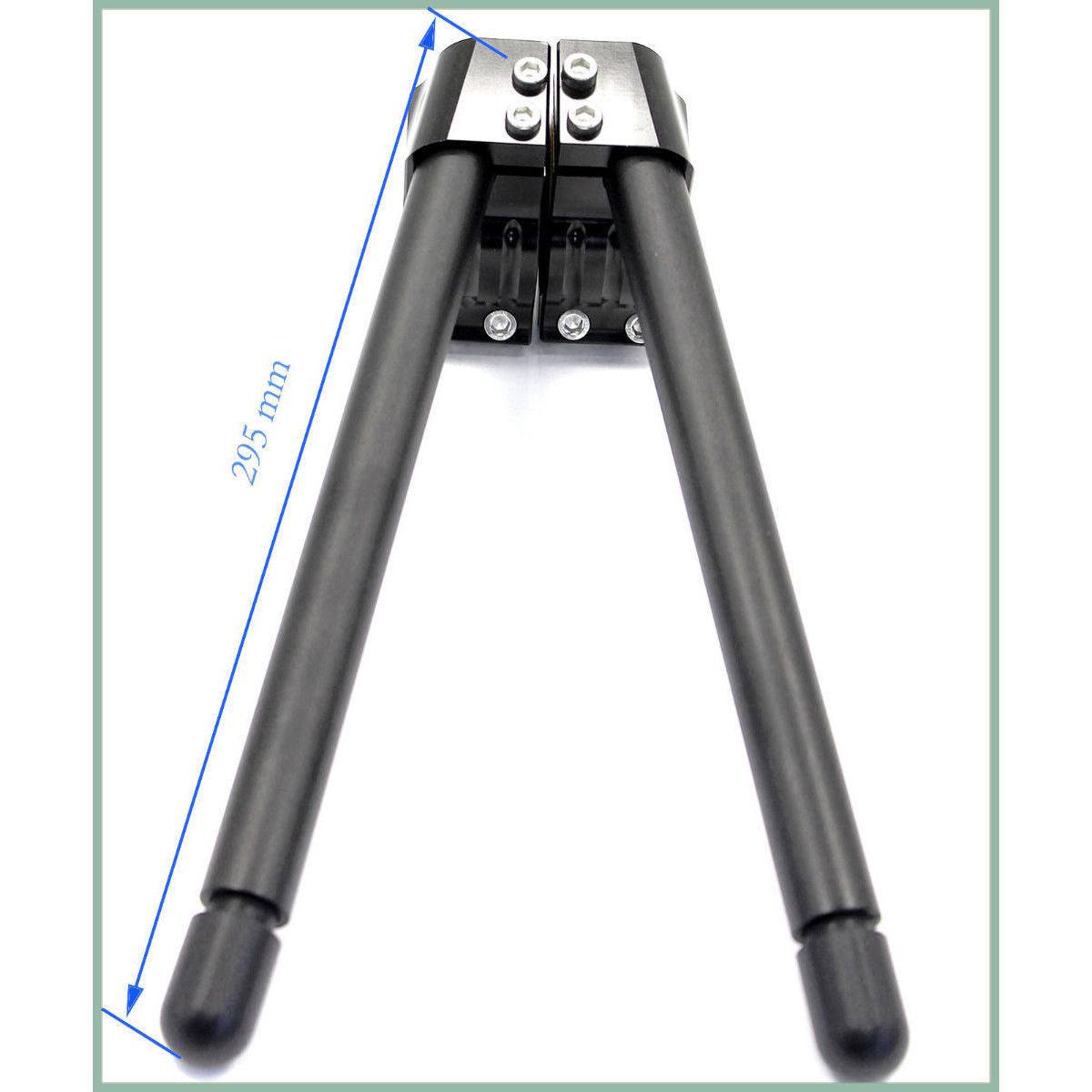 50mm CNC Regular Handle Bars Clip On For Suzuki GSXR 750 600 GSXR1000 Universal - TDRMOTO