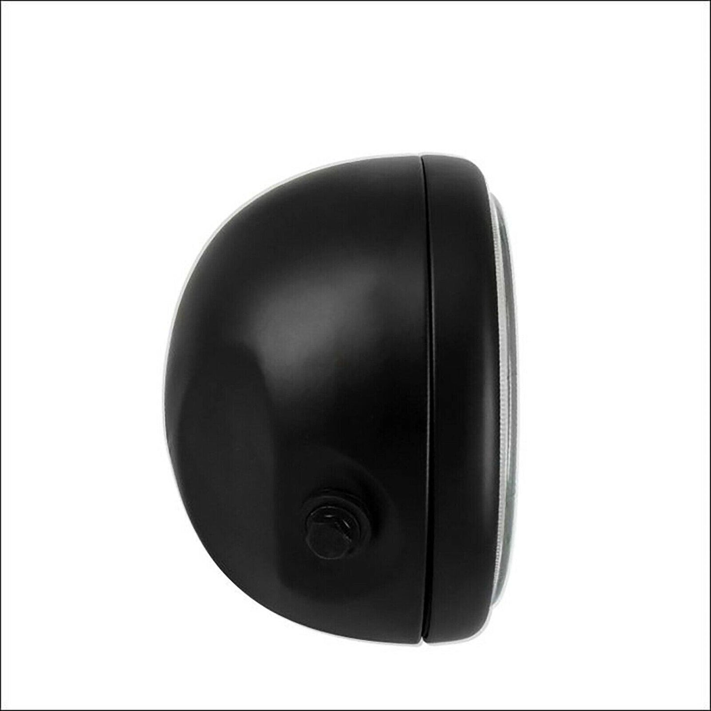 Motorcycle 6.5" 7" Headlight Round LED Driving Lamp Head Lamp with Brackets Set - TDRMOTO