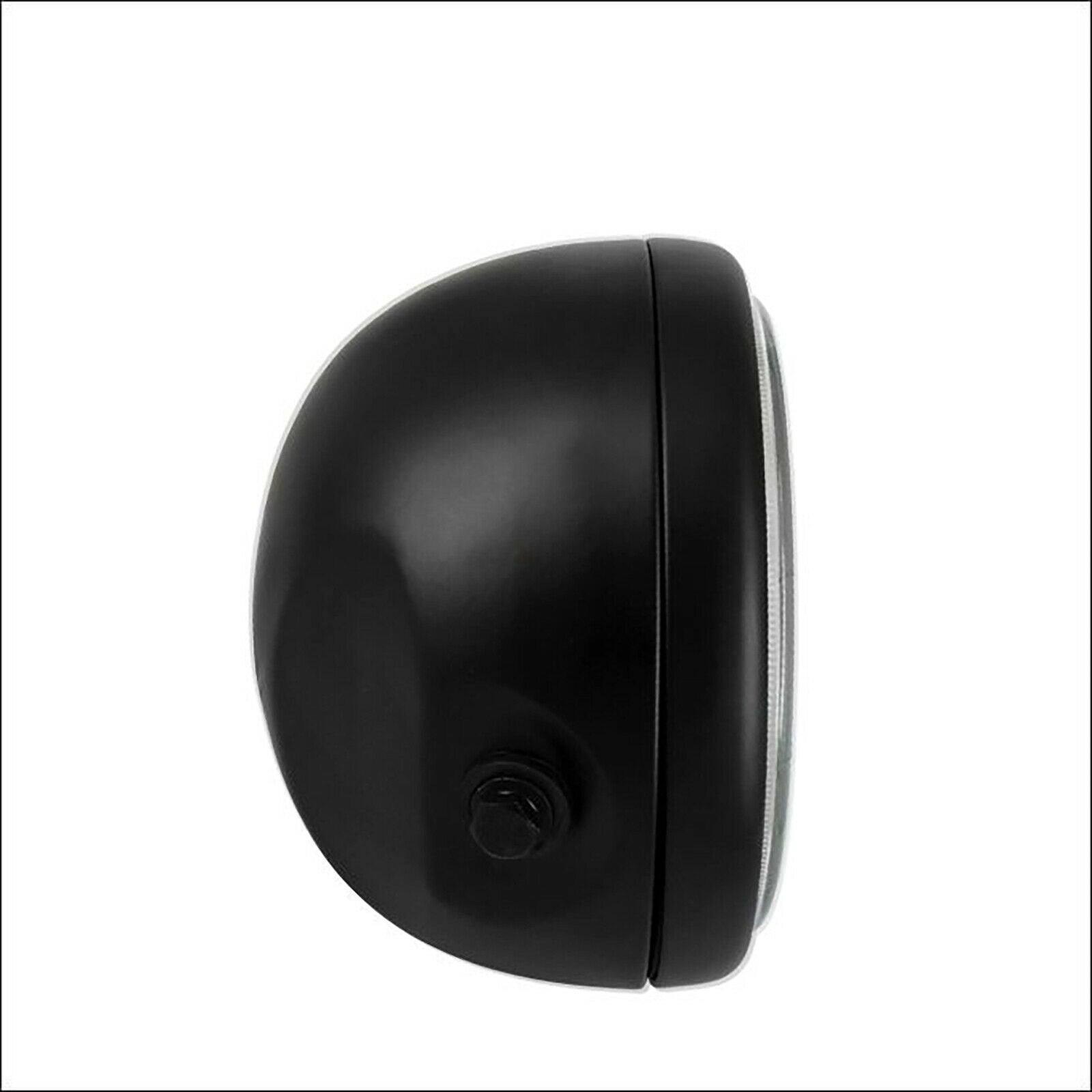 Motorcycle 6.5" 7" Headlight Round LED Driving Lamp Head Lamp with Brackets Set - TDRMOTO