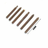 80mm Powers Magnetic Head IMPACT Driver Bit for Decking Trade Screws 6pcs - TDRMOTO