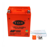 YB14L-A2 YTX14AHL-BS 12N14-3A 12V 14Ah Gel Battery For Motorcycle Quad ATV Dirt Pit Bike - TDRMOTO
