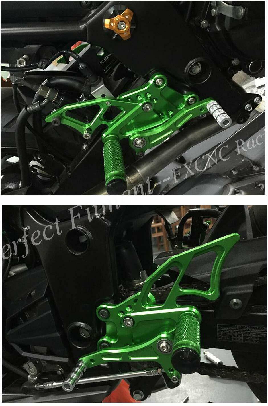 Foot Pedals Rearset Rear Sets Foot Pegs YAMAHA YZF-R3 R25 2014-2018 - TDRMOTO