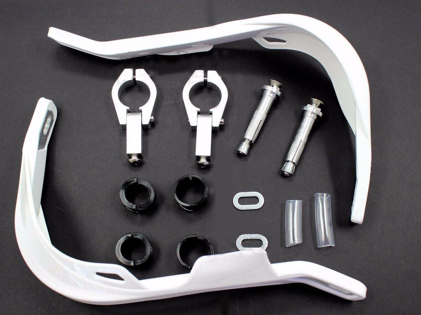 WHITE Motocross Hand Guards Motorcycle Dirt Bike Atv handguards for 22 28mm Bar - TDRMOTO