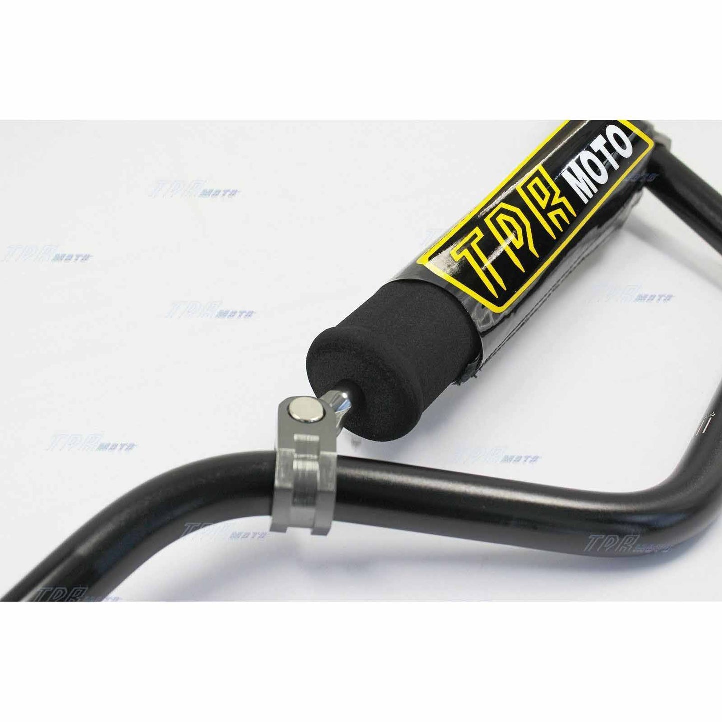 Handlebar + Yellow Hand Grips Universal 22mm For Off Road Motorcycle Dirt Bike - TDRMOTO