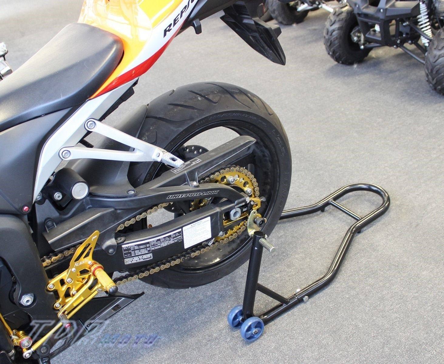 Rear Motorcycle Stand Heavy-Duty Motorbike Lift Paddock Carrier Bike Honda KTM - TDRMOTO