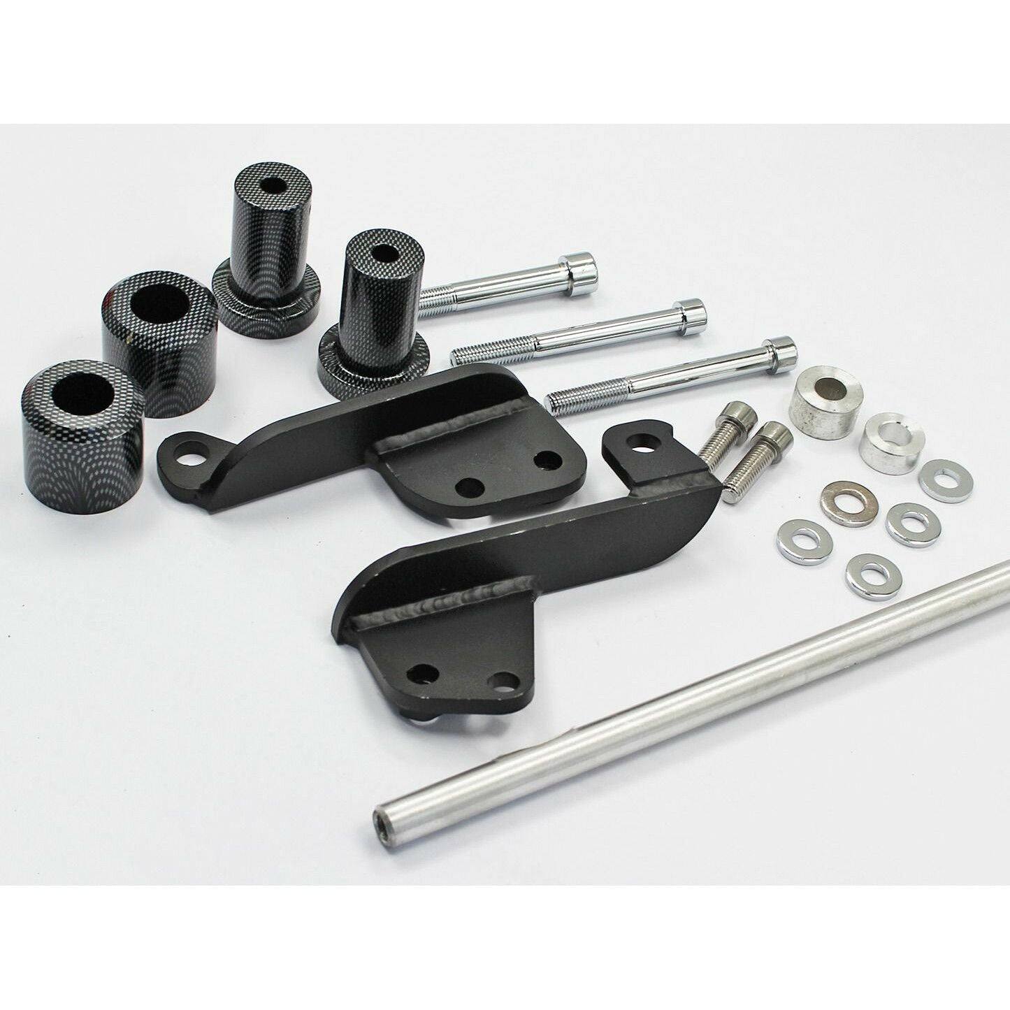 Carbon Frame Slider Crash Protector For CBR600RR CBR 600 RR 2003 2004 2005 2006 - TDRMOTO