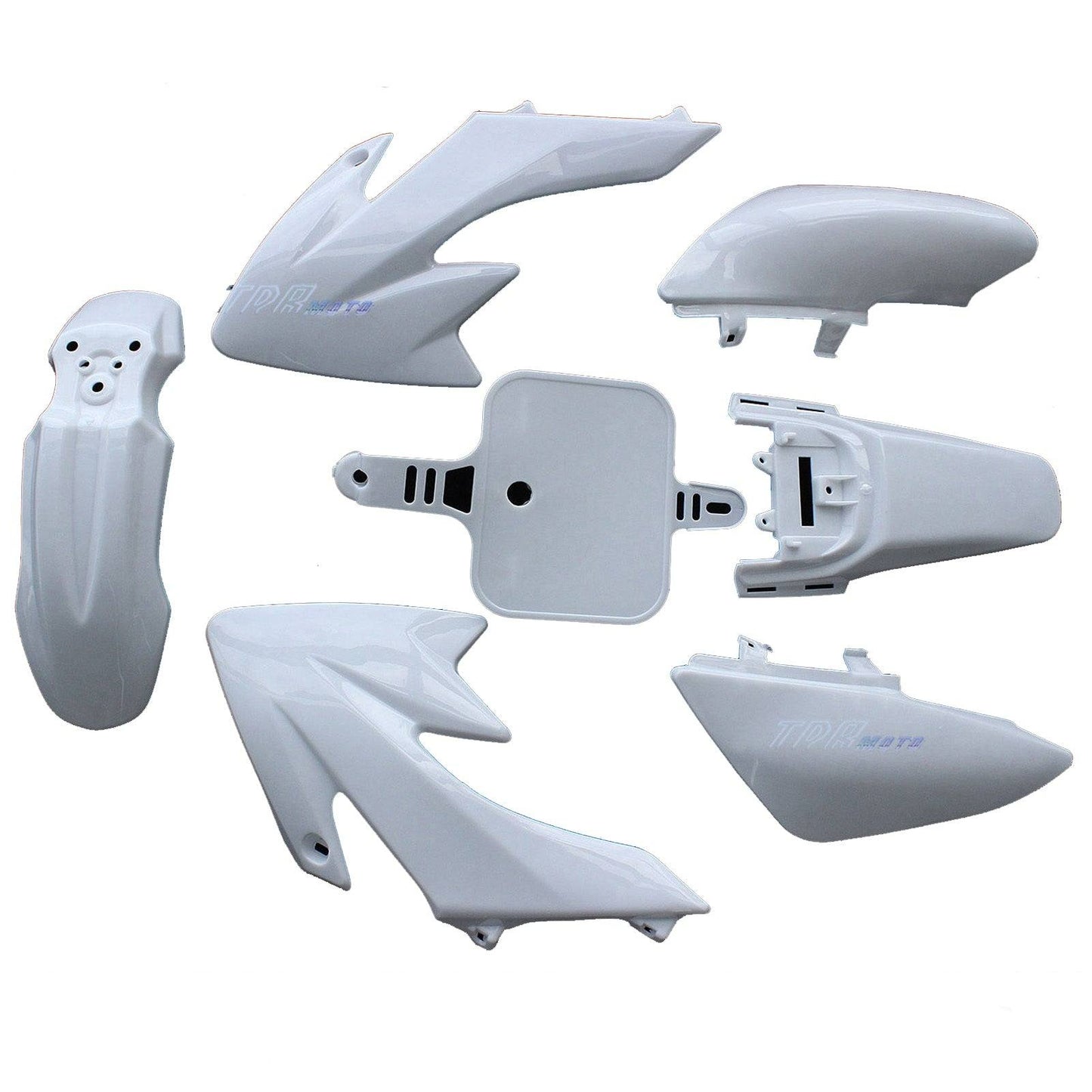 WHT CRF50 PLASTICS FAIRING KIT Dirt Bike 50cc 70cc 90cc ATOMIK/PITPRO/Thumpstar - TDRMOTO