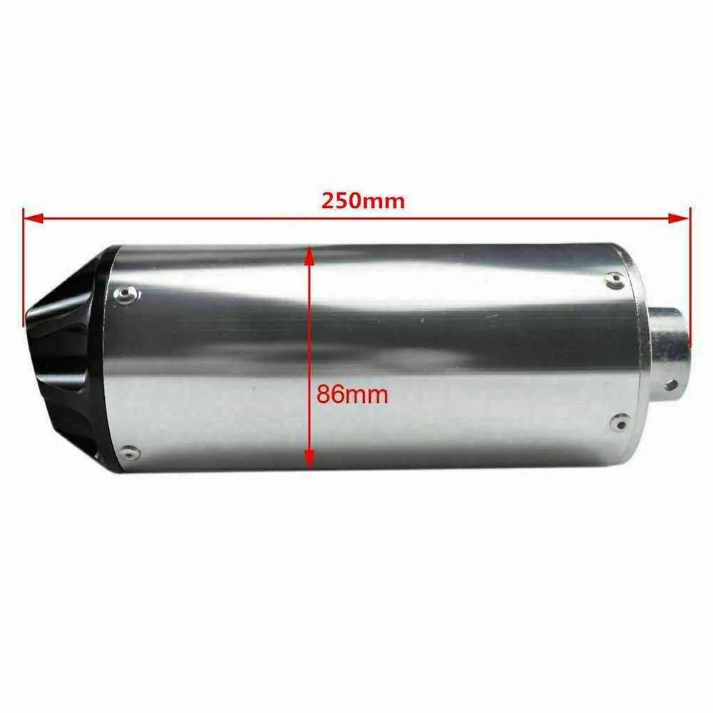 28mm Exhaust Pipe + Black Muffler For ATV Quad Dirt Bike - TDRMOTO