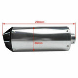 28mm Exhaust Pipe + Black Muffler For ATV Quad Dirt Bike - TDRMOTO