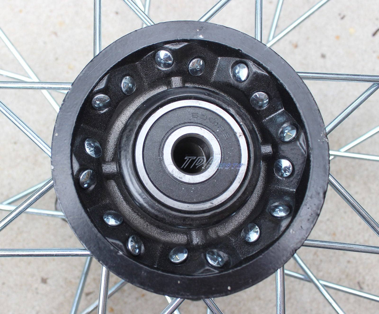 Set of Horse Sulky JOG Cart Buggy Wheels/Tires 90/90-17 Inch Wheel 12mm Axle - TDRMOTO