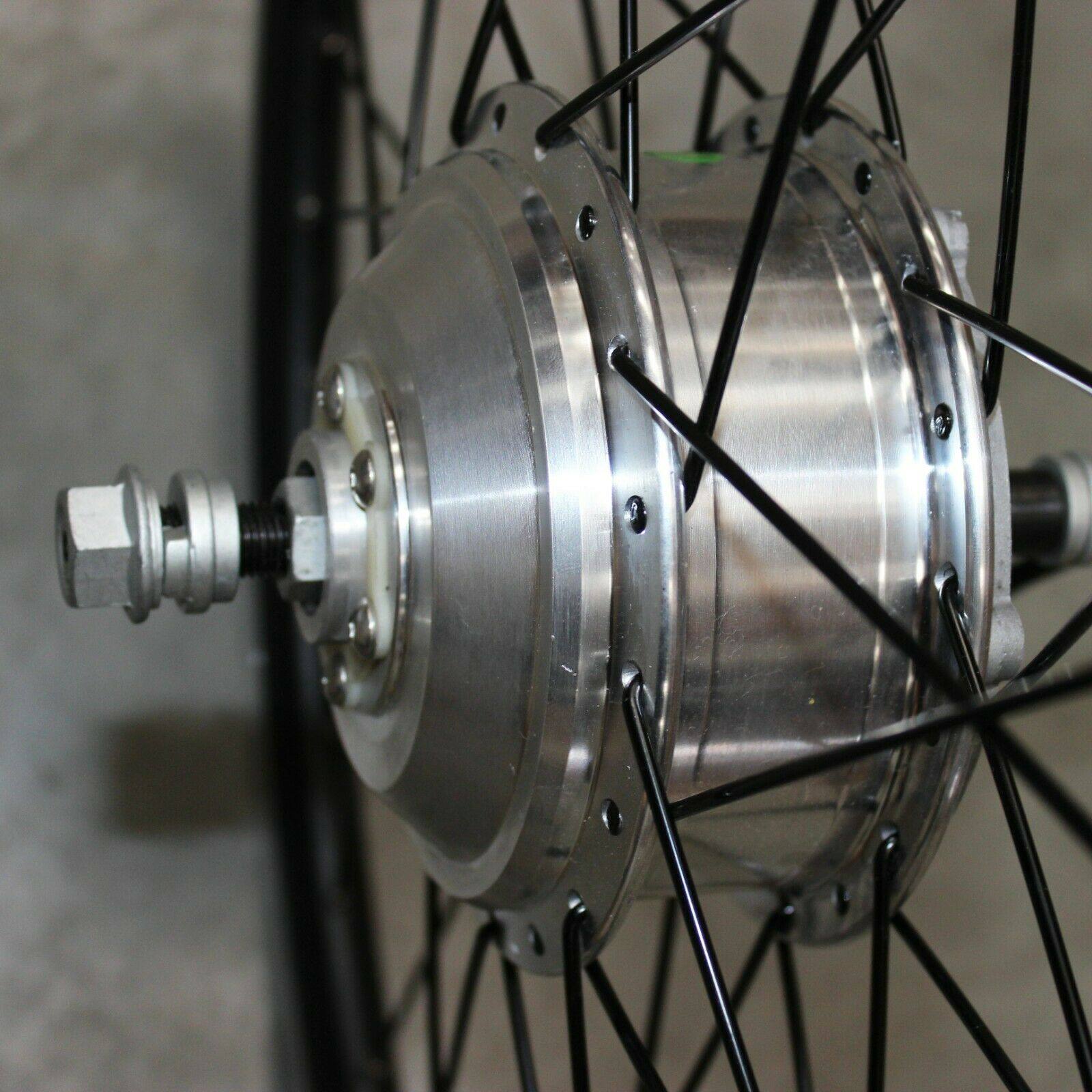 26" 36V 250W rear wheel electric bike conversion wheel rear hub motor disc brake - TDRMOTO