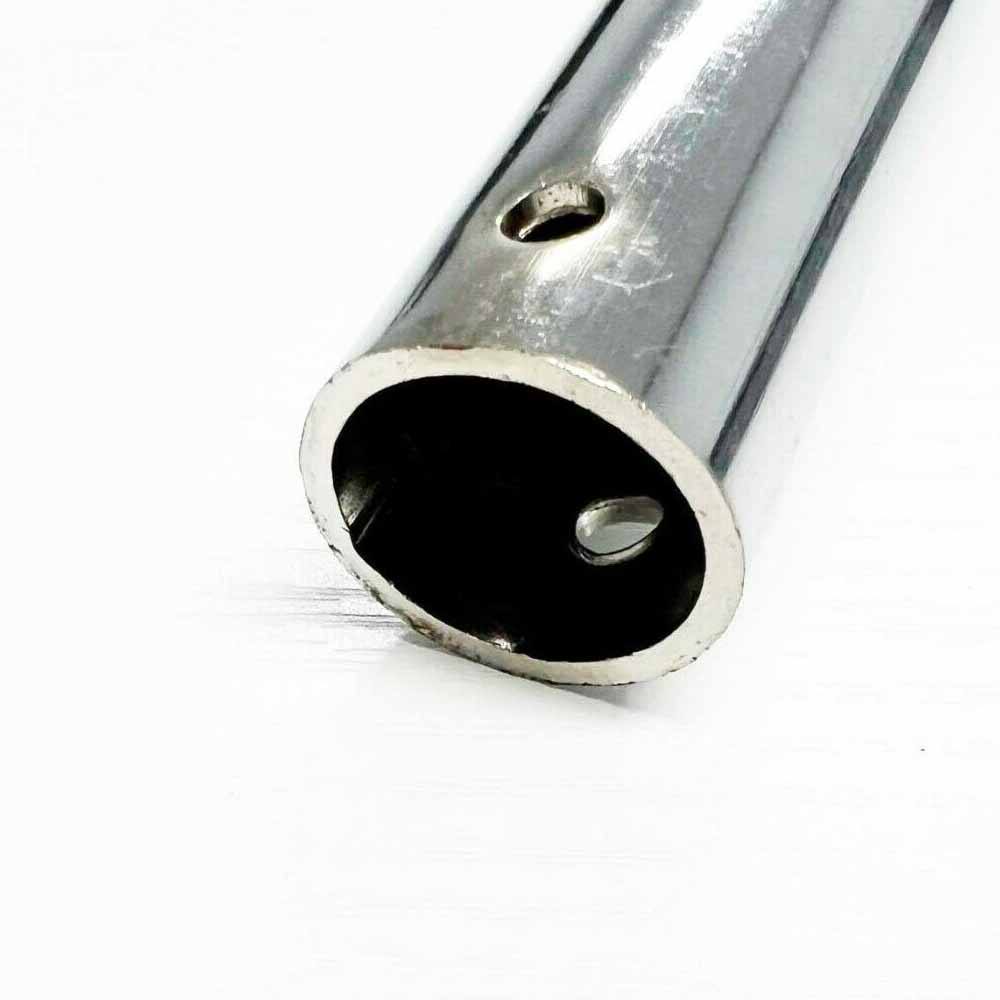 Universal 7/8" 22mm Chrome Motorcycle Drag Bars Handlebar For Honda Kawasaki - TDRMOTO