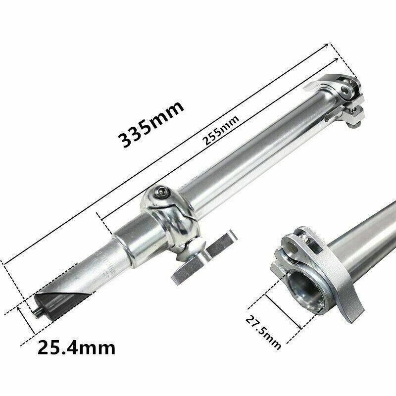 Durable Anti Rust Folding Bike Stem For 20" Bicycle Electric Bike - TDRMOTO