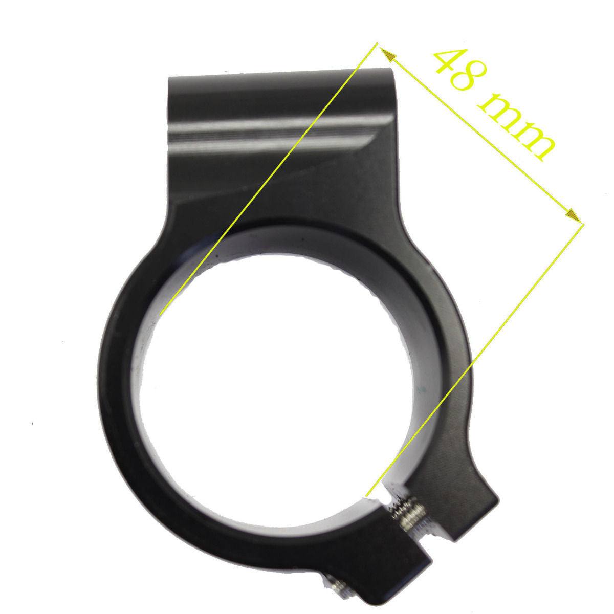 Honda CBR600RR CNC Motor Aluminum 7 degree Clip On Ons Handle Bar 48mm Black AU - TDRMOTO