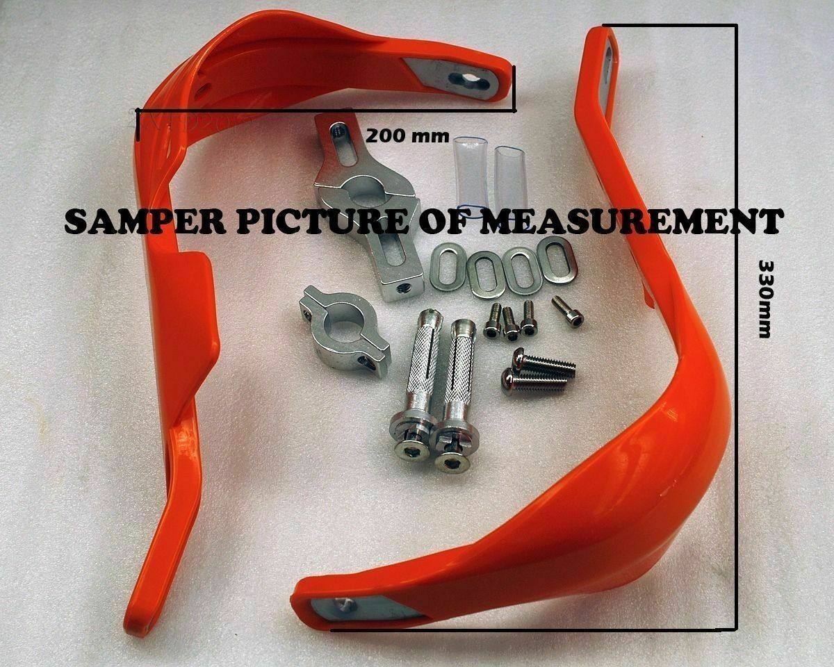 YELLOW Hand guards Dirt Bike Mx Motocross Handguards Motorcycle for 28/22mm Bar - TDRMOTO