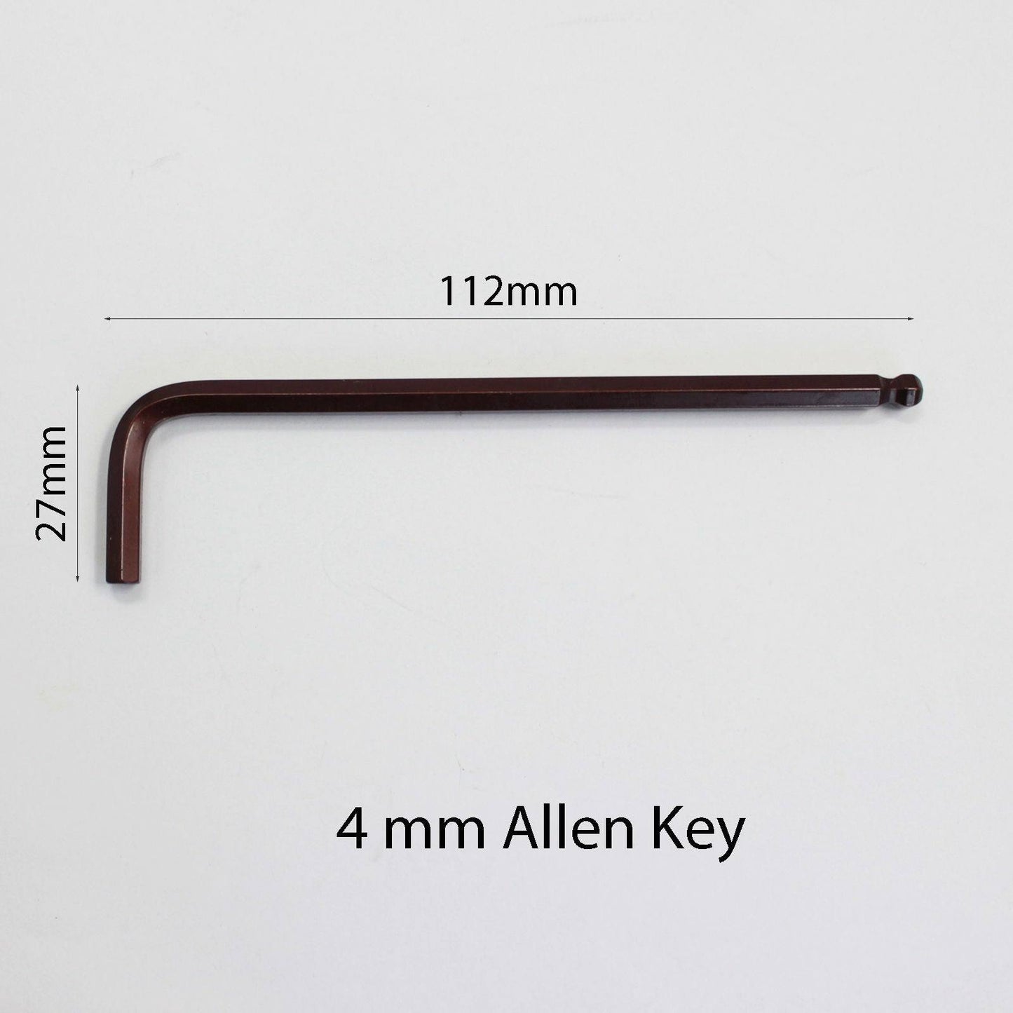 4mm / 5mm / 6mm QUALITY ALLEN BALL END LONG STEEL ARM HEX KEY KIT WRENCH METRIC - TDRMOTO