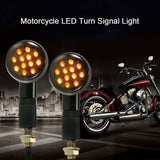 4PCS LED Turn Signal Lights Indicator fit YAMAHA V-MAX1200 XVS650 V-Star XVS400 - TDRMOTO